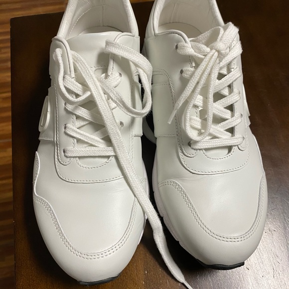 white sneakers in budget